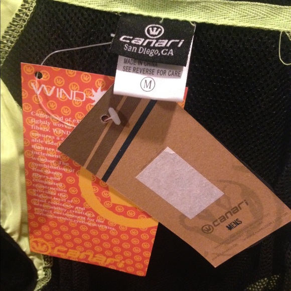 NWT Canari Men’s Optima Wind Shear Cycling Jacket - Picture 7 of 8